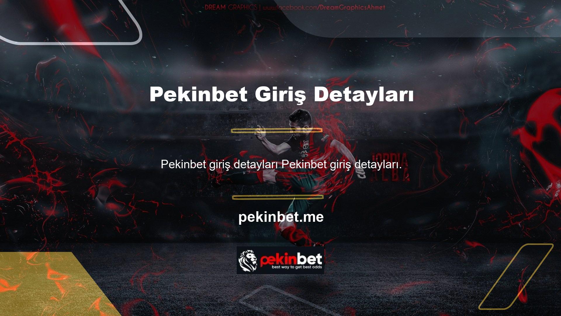 Uzun zamandır mobil bahis endüstrisinde olan Pekinbet platformu, ülkemize hizmet eden eski ve başarılı saraylardan biridir